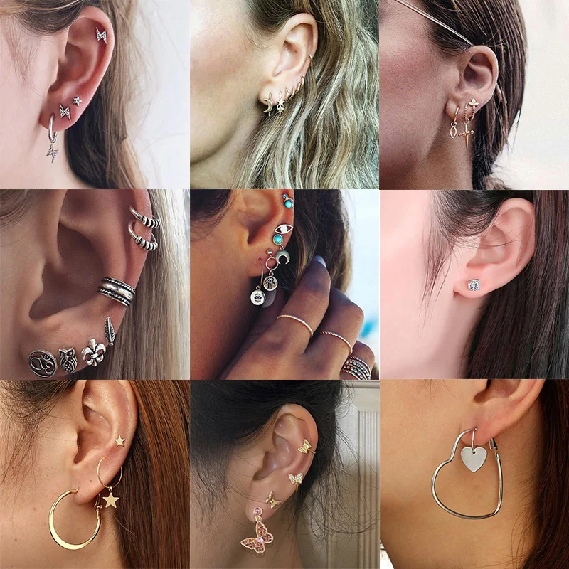Personality Earrings Sets for Women Simulated Pearl Stud Earrings Gold Color Hollow Geometric Statement Ladies Ear Accessories
Personality Earrings Sets for Women Simulated Pearl Stud Earrings Gold Color Hollow Geometric Statement Ladies Ear Accessories