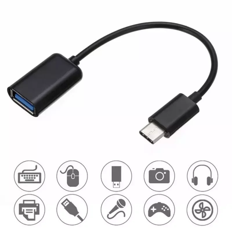 Type-C OTG Adapter Cable For Huawei Honor 9 + Xiaomi Mi 9 Android MacBook Mouse Gamepad Tablet PC Type C OTG USB Cable
Type-C OTG Adapter Cable For Huawei Honor 9 + Xiaomi Mi 9 Android MacBook Mouse Gamepad Tablet PC Type C OTG USB Cable