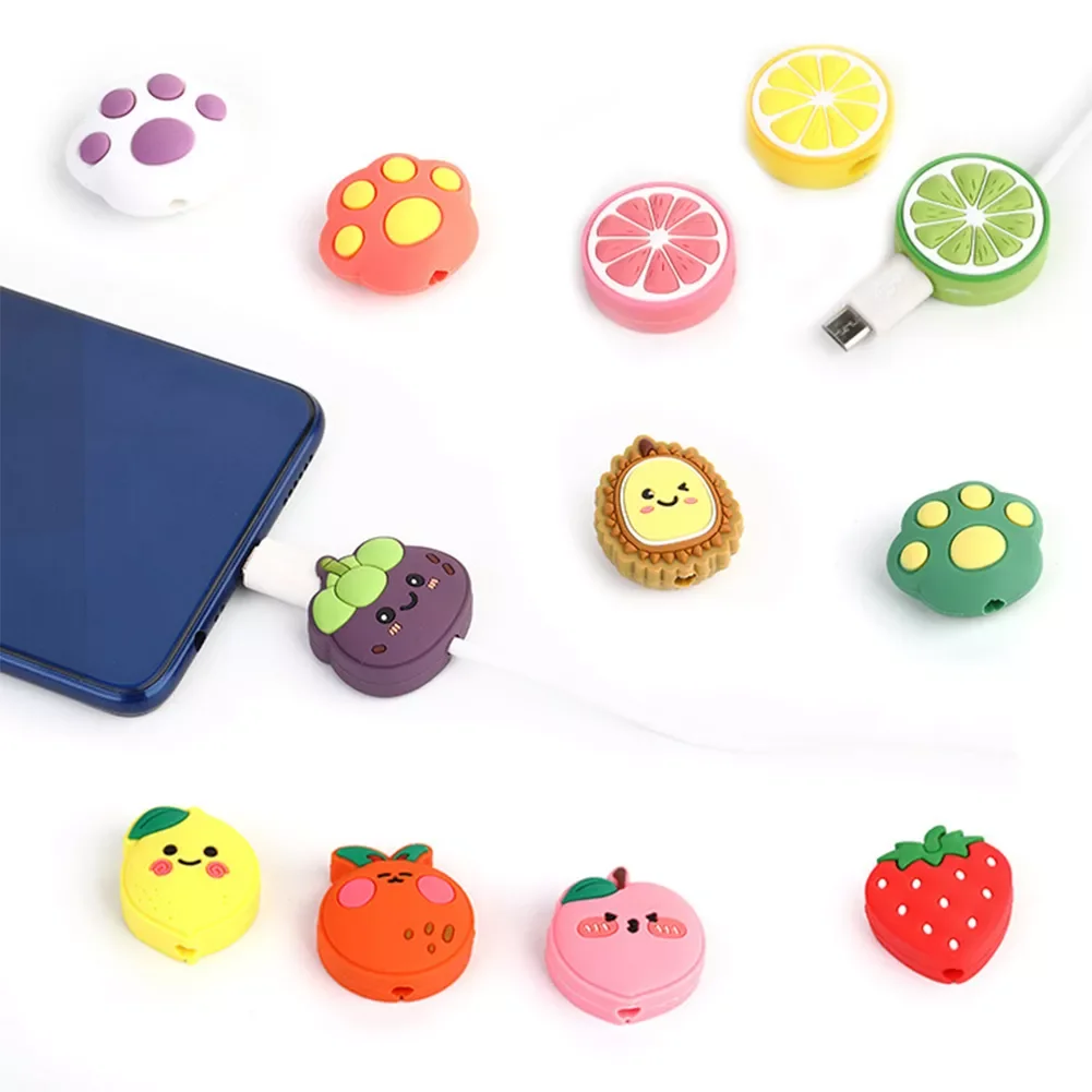 Animal Fruit Cable Protector Usb Line Earphone Cable Protector Mini Cute Data Line Winder Mobilephone Cable Organizers
Animal Fruit Cable Protector Usb Line Earphone Cable Protector Mini Cute Data Line Winder Mobilephone Cable Organizers