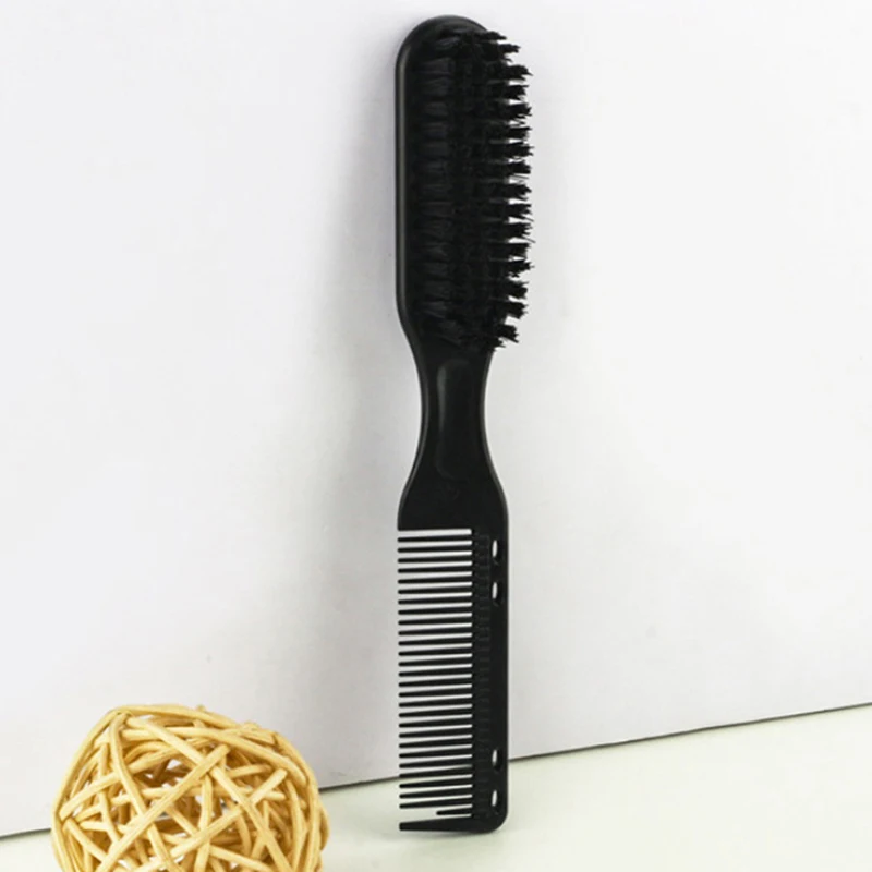 Double-sided Comb Brush Black Small Beard Styling Brush Professional Shave Beard Brush Barber Vintage Carving Cleaning Brush
Double-sided Comb Brush Black Small Beard Styling Brush Professional Shave Beard Brush Barber Vintage Carving Cleaning Brush
