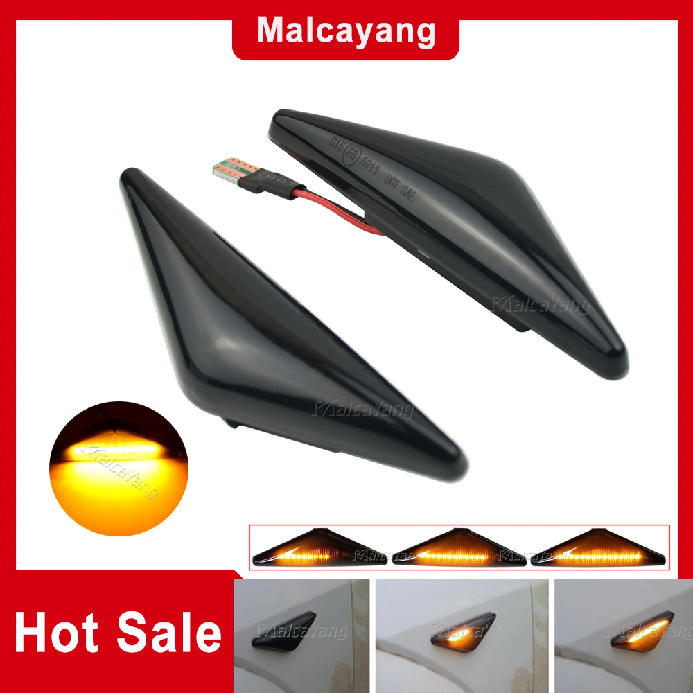 Led Dynamic Side Marker Sequential Blinker Light For Ford Mondeo MK III MK3 2000-2007 Focus MK1 1998-2004
Led Dynamic Side Marker Sequential Blinker Light For Ford Mondeo MK III MK3 2000-2007 Focus MK1 1998-2004