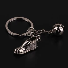 Soccer Shoes Keychain Portable Perfect Gift Unique Sports Accessory Versatile Use Durable Material Board Game Metal Toy Stylish