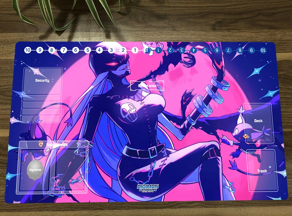 Digimon Duel Playmat LadyDevimon DTCG TCG CCG Mat Trading Card Game Mat Mouse Pad Table Playing Pad Free Bag 
Digimon Duel Playmat LadyDevimon DTCG TCG CCG Mat Trading Card Game Mat Mouse Pad Table Playing Pad Free Bag