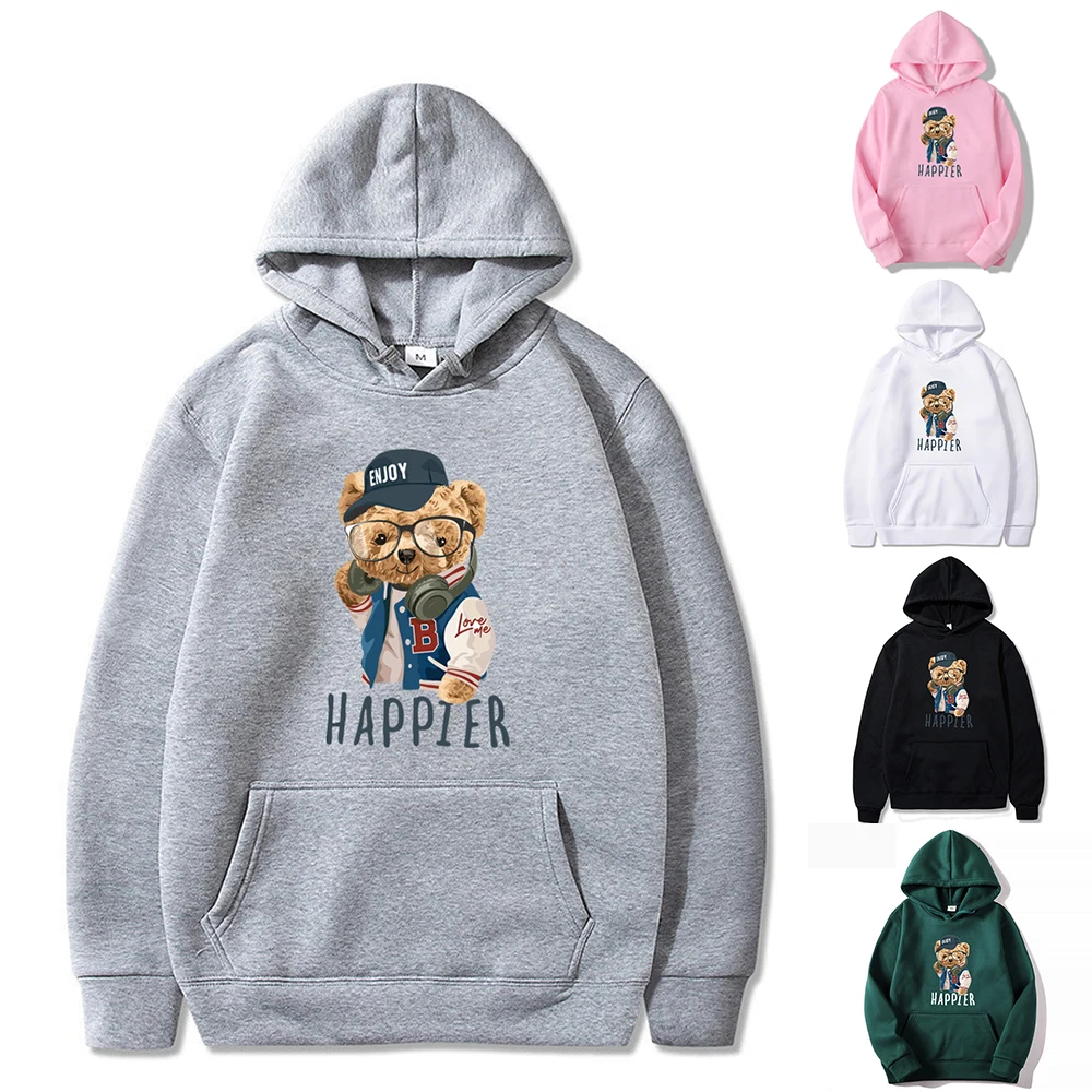 UYUK Hip Hop Loose Men Women Hoodies Sweatshirt Autumn Streetwear Bear with Glasses Print Jumpers Harajuku Clothes Pullovers Top
UYUK Hip Hop Loose Men Women Hoodies Sweatshirt Autumn Streetwear Bear with Glasses Print Jumpers Harajuku Clothes Pullovers Top