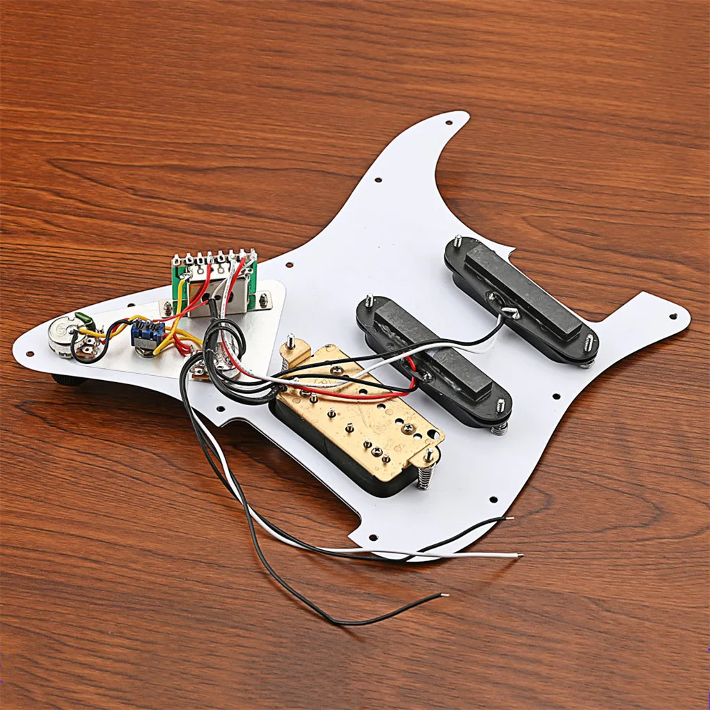 Pickups Lightweight Plastic Single Coil Pickups Mini Switch Pickguard Guitar Accessories Replacement White Pearl
Pickups Lightweight Plastic Single Coil Pickups Mini Switch Pickguard Guitar Accessories Replacement White Pearl