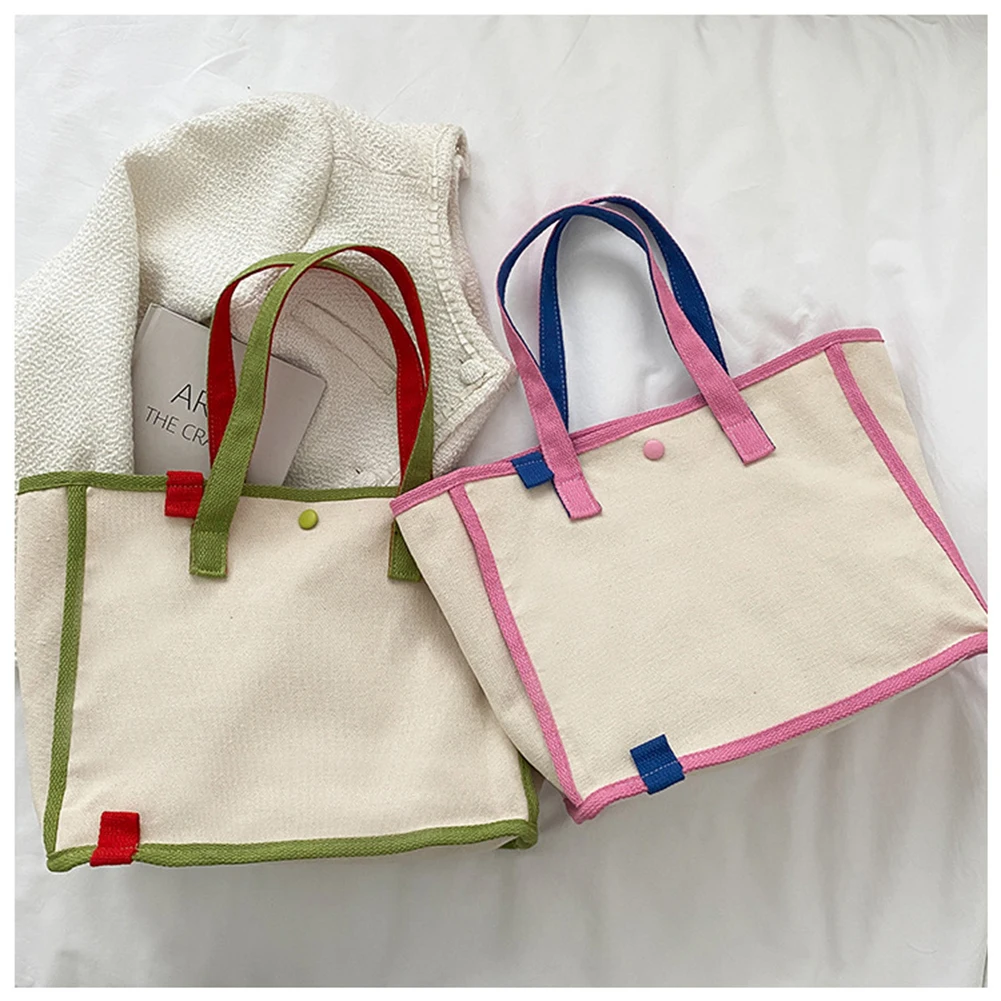 Women Vintage Shoulder Bags Solid Color Cotton Casual Female Shoulder Bags Large Capacity Shopping Bags Tote
Women Vintage Shoulder Bags Solid Color Cotton Casual Female Shoulder Bags Large Capacity Shopping Bags Tote