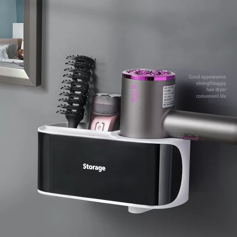 Hair Dryer Holder Plastic Wall-Mounted Razors Comb Storage Racks Home Toilets Multifunction Waterproof Stand Bathroom Supplies
Hair Dryer Holder Plastic Wall-Mounted Razors Comb Storage Racks Home Toilets Multifunction Waterproof Stand Bathroom Supplies