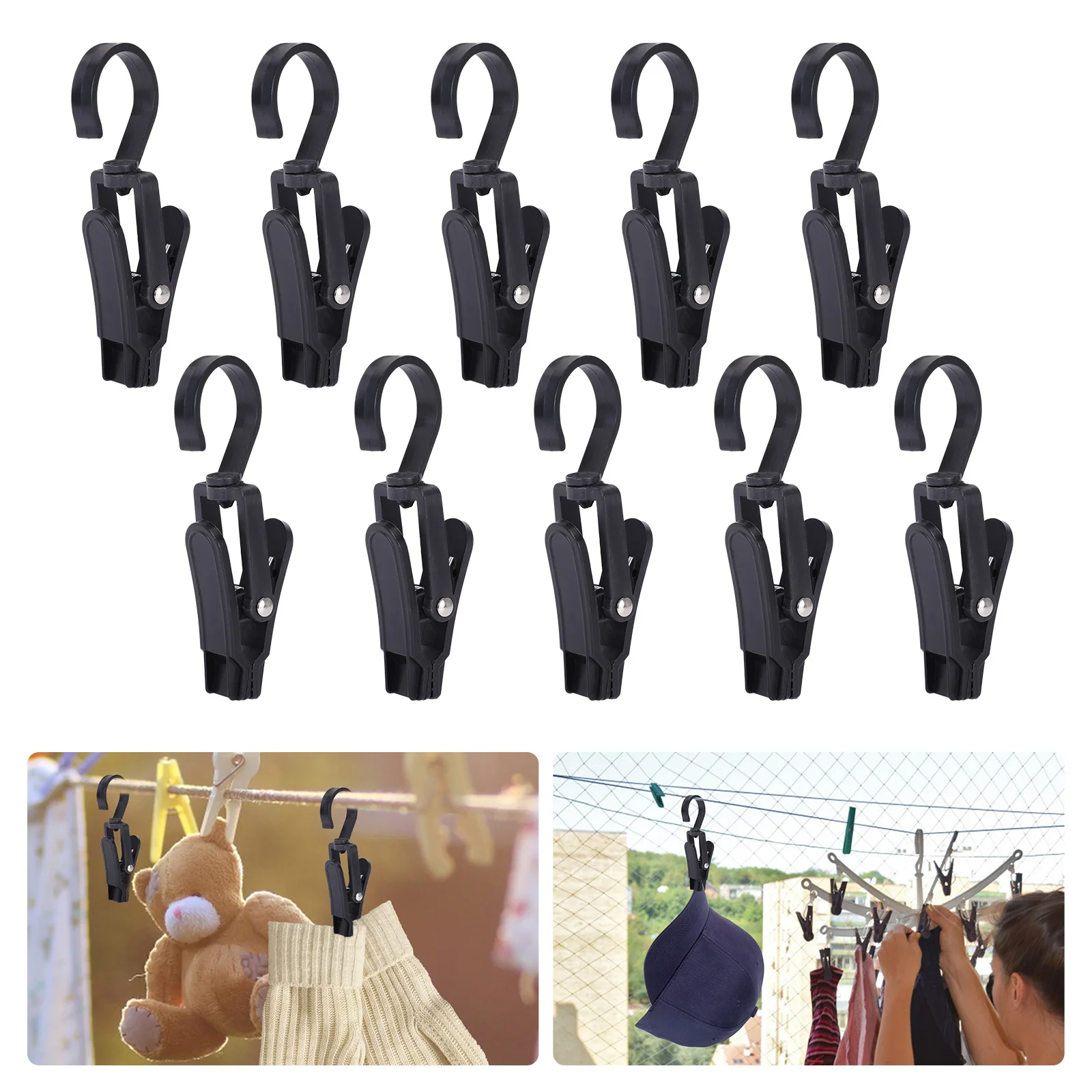 Hat Clip Laundry Hook Hangers Plastic Swivel Hooks 360° Rotating Hanging Pin Clothes
Hat Clip Laundry Hook Hangers Plastic Swivel Hooks 360° Rotating Hanging Pin Clothes