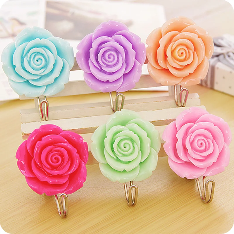 2pcs European roses flowers sticky hooks Self Adhesive decorative wall hook Towel Coat Door Wall Hanger Sticky Holder home decor
2pcs European roses flowers sticky hooks Self Adhesive decorative wall hook Towel Coat Door Wall Hanger Sticky Holder home decor