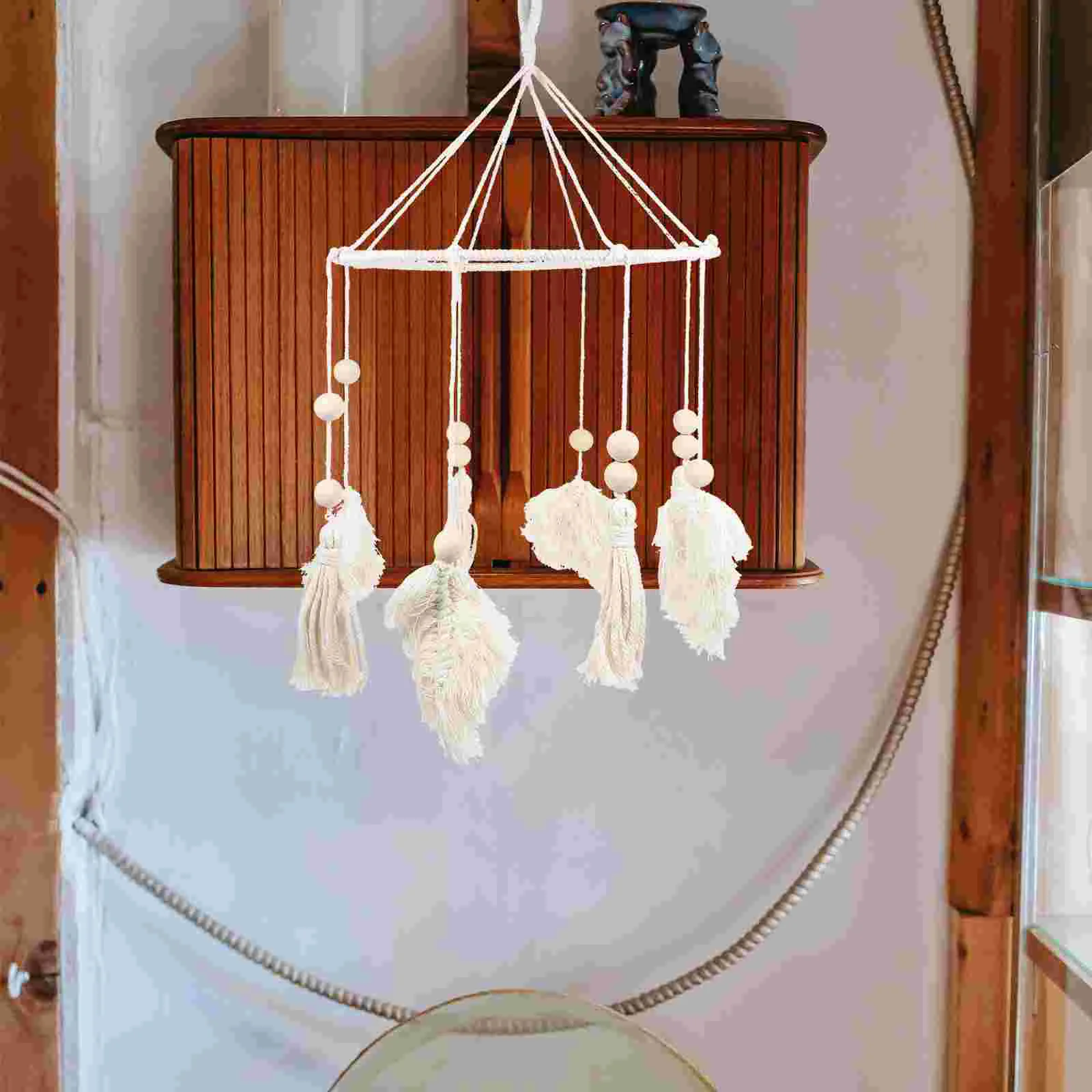 Wind Hanging Chime Chimes Decor Bell Macrame Wall Woven Home Garden Baby Catcher Dream Fringe Outdoor Outside Iron Shell Crib
Wind Hanging Chime Chimes Decor Bell Macrame Wall Woven Home Garden Baby Catcher Dream Fringe Outdoor Outside Iron Shell Crib