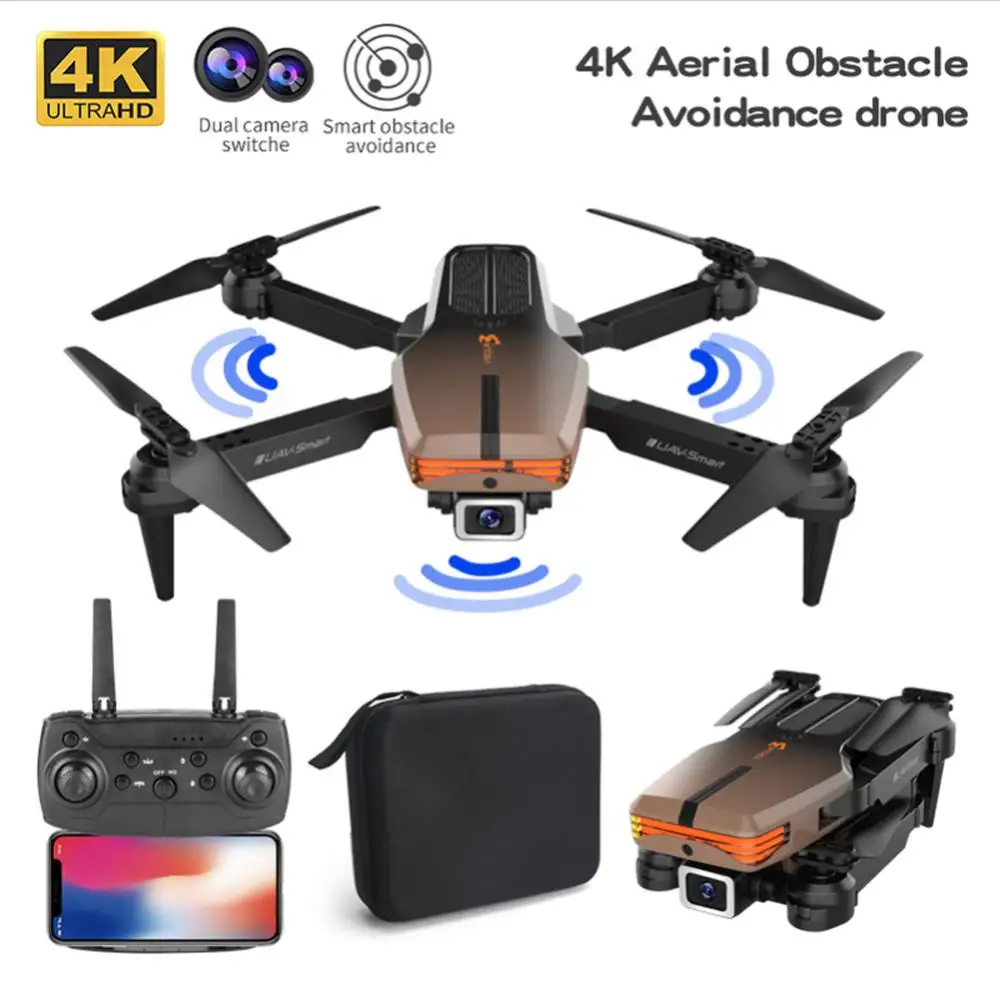 2022 New V3 PRO Mini Drone 4K HD Dual Camera FPV Profesional Obstacle Avoidance RC Quadcopter Helicopters Toys For Children Gift
2022 New V3 PRO Mini Drone 4K HD Dual Camera FPV Profesional Obstacle Avoidance RC Quadcopter Helicopters Toys For Children Gift