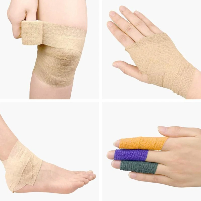 Colorful Printed Self Adhesive Elastic Bandage Wrap Breathable Sports Wrap Tape for Finger Joint Knee First Aid Pet Tape 24BD
Colorful Printed Self Adhesive Elastic Bandage Wrap Breathable Sports Wrap Tape for Finger Joint Knee First Aid Pet Tape 24BD