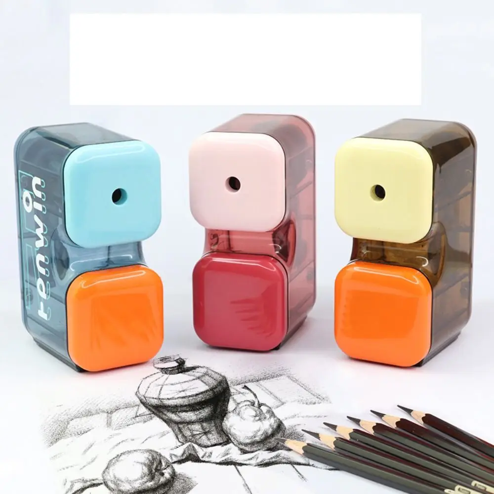 Plastic Pencil Sharpener Tool Manual Pencil Sharpener Creative Mechanical Pencil Sharpeners for School Office Supplies
Plastic Pencil Sharpener Tool Manual Pencil Sharpener Creative Mechanical Pencil Sharpeners for School Office Supplies