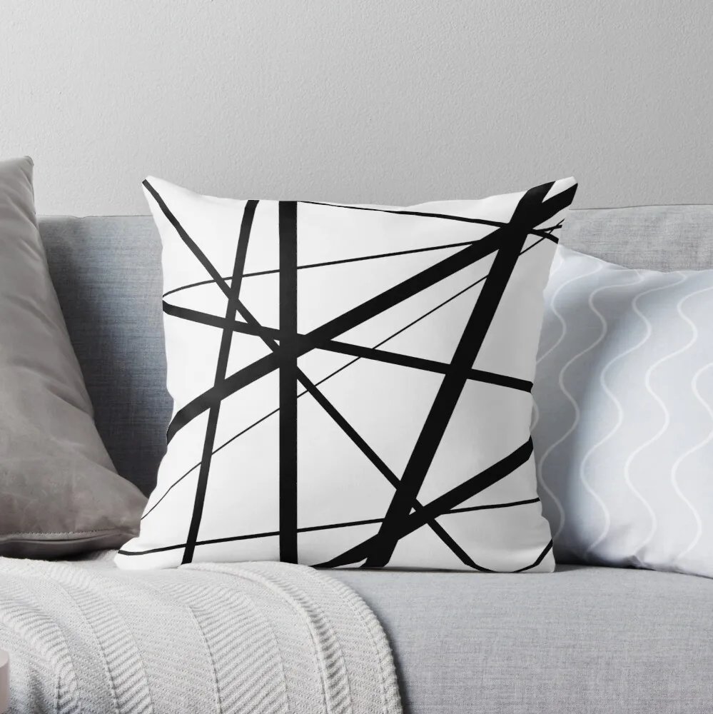 Pillowslip Black and White Geometric Lines Throw Pillow 100% Polyester Decor PillowCase Home Cushion Cover 45*45cm
Pillowslip Black and White Geometric Lines Throw Pillow 100% Polyester Decor PillowCase Home Cushion Cover 45*45cm
