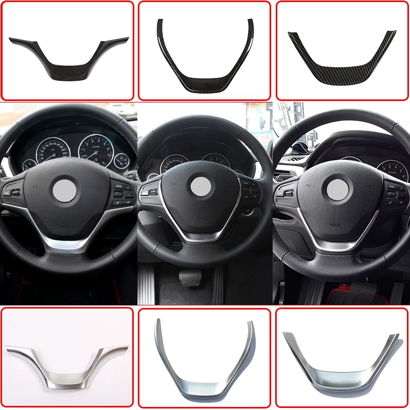 Car Carbon Fiber Interior Steering Wheel Panel Frame Cover Trim For BMW 3 Series F30 F32 F34 2013-2018 Y
Car Carbon Fiber Interior Steering Wheel Panel Frame Cover Trim For BMW 3 Series F30 F32 F34 2013-2018 Y