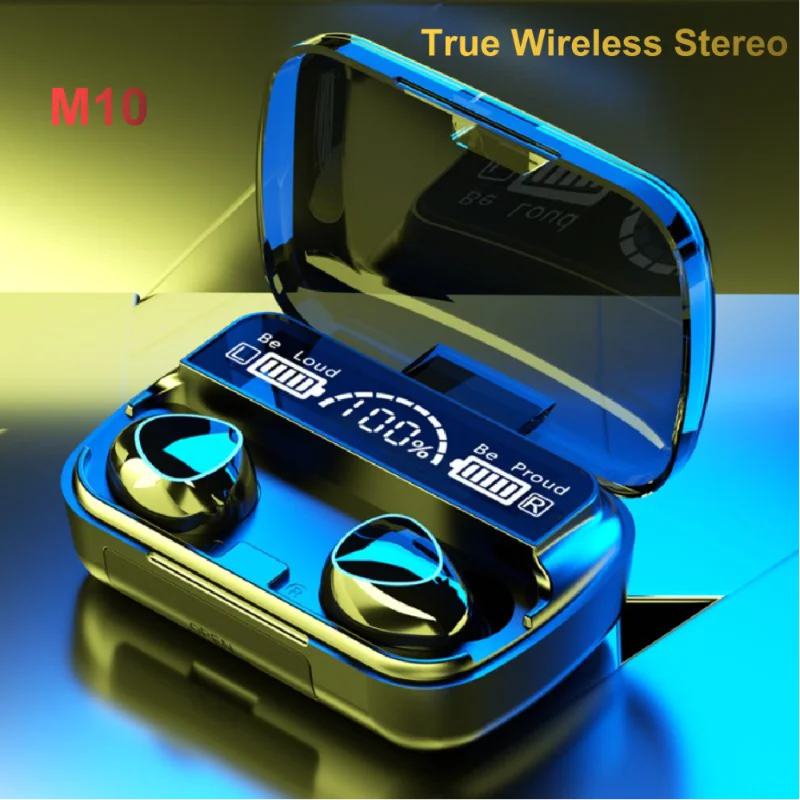 TWS Bluetooth-гарнитура M10 с высокой мощностью, черная технология, Спортивная гарнитура, Беспроводная Bluetooth-гарнитура с высоким качеством звука для Android, Apple
TWS Bluetooth-гарнитура M10 с высокой мощностью, черная технология, Спортивная гарнитура, Беспроводная Bluetooth-гарнитура с высоким качеством звука для Android, Apple
