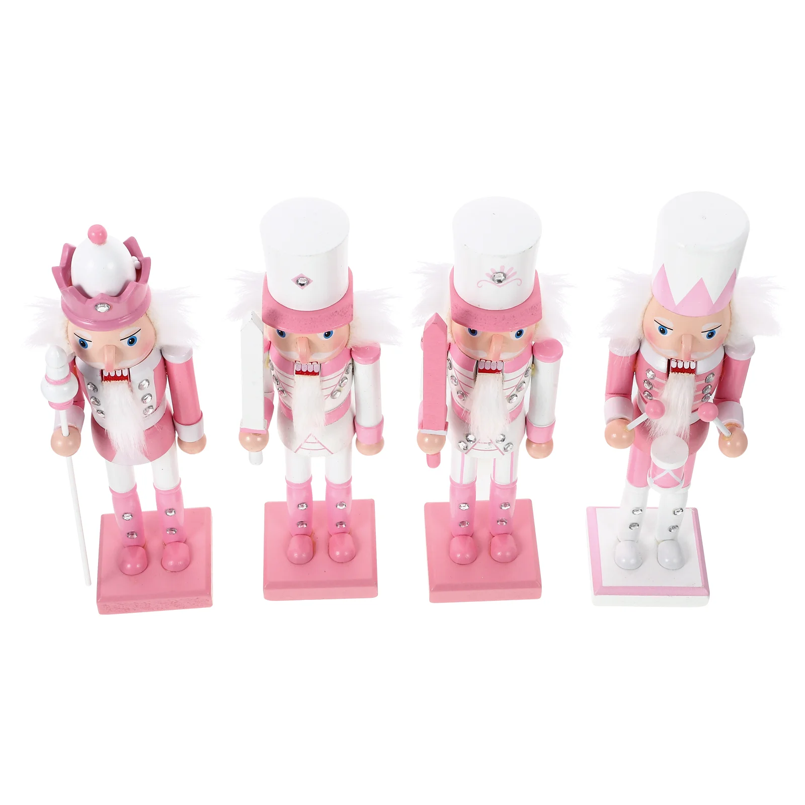 4pcs Xmas Nutcracker Xmas Decor Wood Nutcracker Soldier Christmas Party Desktop Ornament
4pcs Xmas Nutcracker Xmas Decor Wood Nutcracker Soldier Christmas Party Desktop Ornament