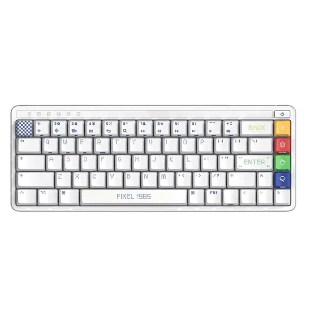 MIIIW ART wireless mechanical keyboard 68-key hot-swappable gaming keyboard colorful backlight 2.4G
MIIIW ART wireless mechanical keyboard 68-key hot-swappable gaming keyboard colorful backlight 2.4G