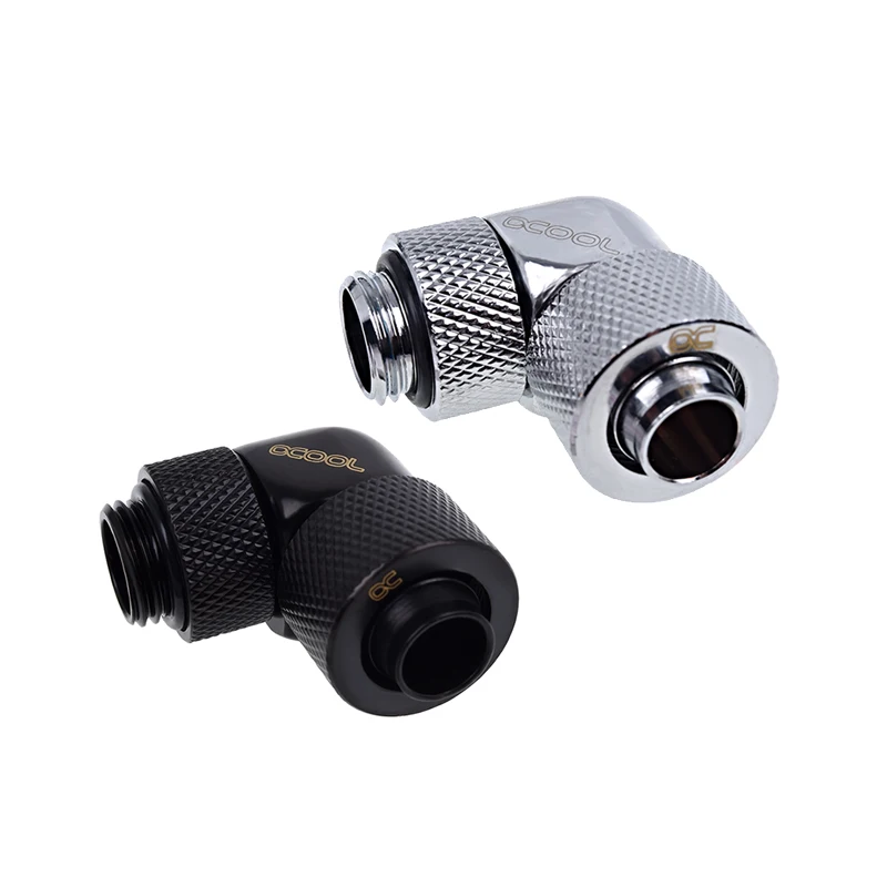 Сжатие Alphacool Eiszapfen 13x10 мм, 90 ° вращающийся G1/4 дюйма, латунь, соединения шлангов для водяного охлаждения, форма под углом 90 °
Сжатие Alphacool Eiszapfen 13x10 мм, 90 ° вращающийся G1/4 дюйма, латунь, соединения шлангов для водяного охлаждения, форма под углом 90 °