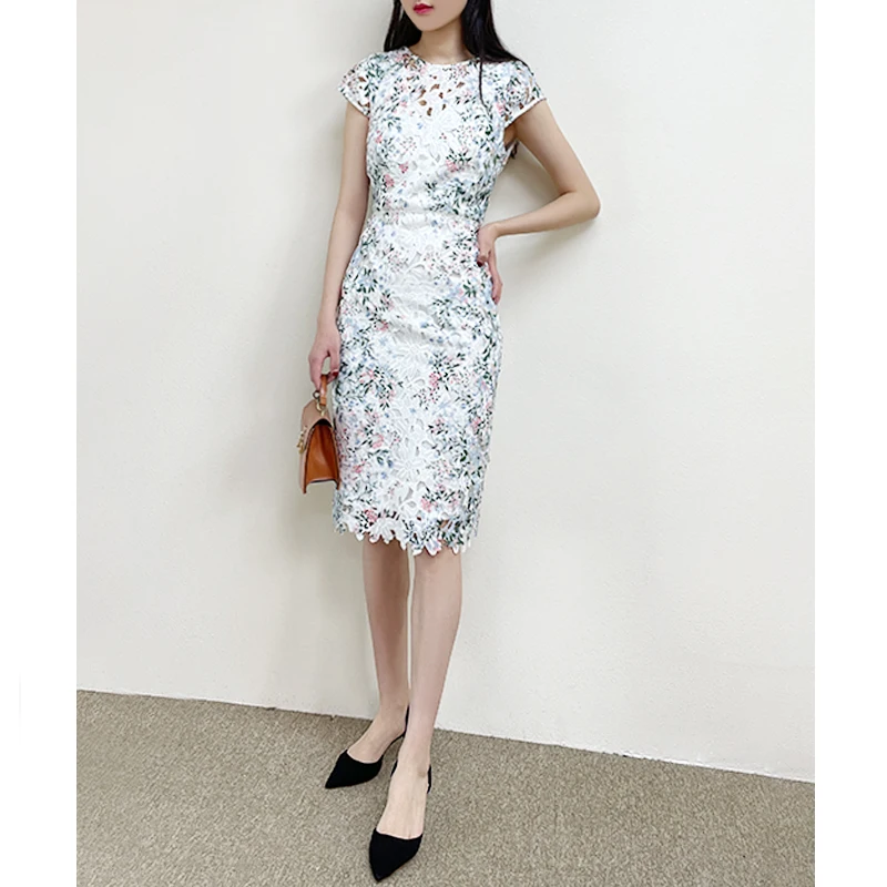 Новинка весна-лето кружевное платье с вышивкой и коротким рукавом UK8- UK16 
Новинка весна-лето кружевное платье с вышивкой и коротким рукавом UK8- UK16