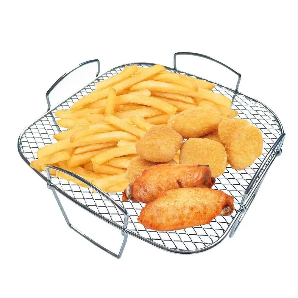 Air Fryer Rack Steamer Roasting Rack Stackable Dehydrator With Accessories Racks Air Basket Compatible Fryer Air Most Tray K6P9
Air Fryer Rack Steamer Roasting Rack Stackable Dehydrator With Accessories Racks Air Basket Compatible Fryer Air Most Tray K6P9
