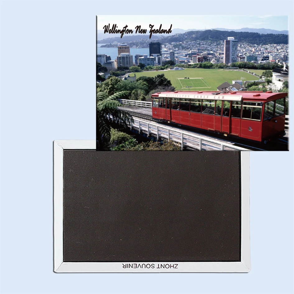 Wellington, New Zealand, Magnetic Refrigerator Affixed With Tourist Souvenirs Home Accessories 24915
Wellington, New Zealand, Magnetic Refrigerator Affixed With Tourist Souvenirs Home Accessories 24915