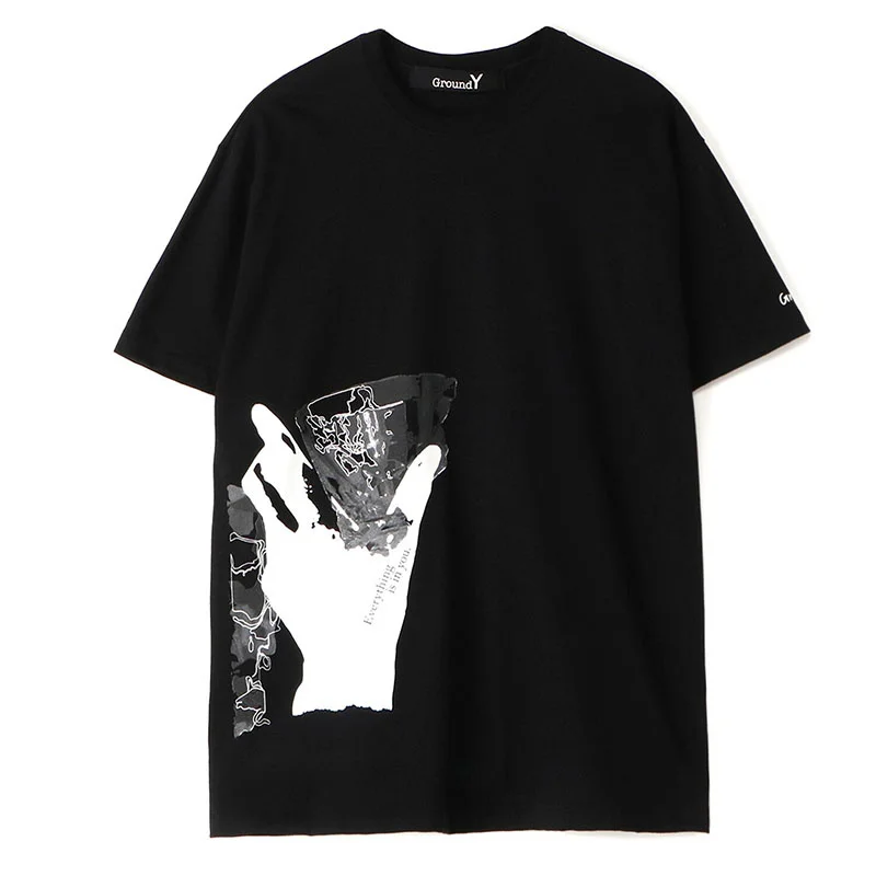 Футболка Yohji Yamamoto для мужчин и женщин, лимитированный выпуск, принт на 4-ю годовщину, с коротким рукавом
Футболка Yohji Yamamoto для мужчин и женщин, лимитированный выпуск, принт на 4-ю годовщину, с коротким рукавом