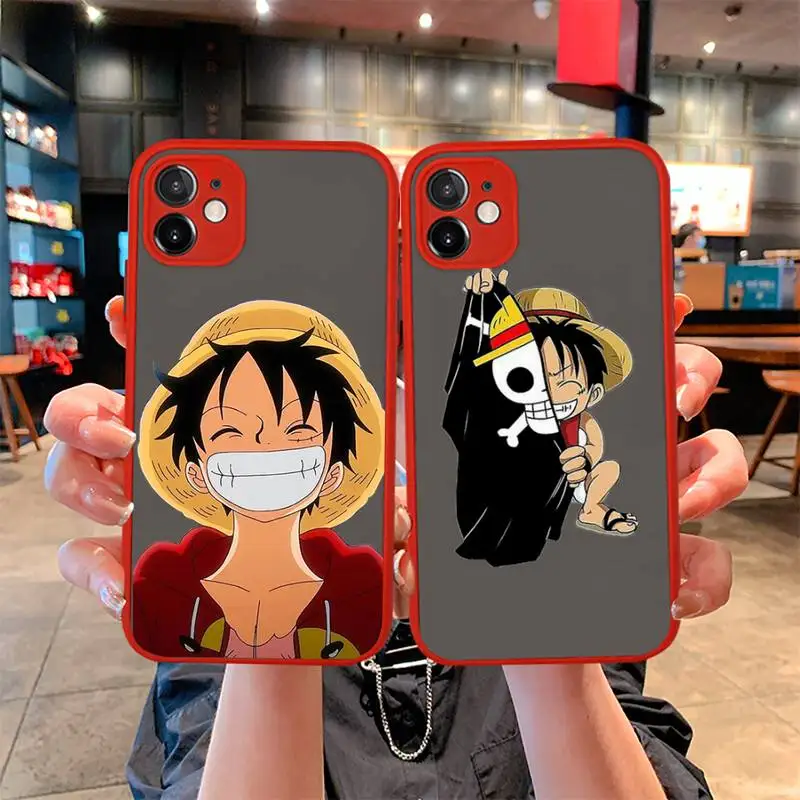 Best One piece Luffy Zoro Phone Case For iphone 12 11 Pro Mini Max XS X 8 7 Plus SE 2020 XR Matte Transparent Light red Cover
Best One piece Luffy Zoro Phone Case For iphone 12 11 Pro Mini Max XS X 8 7 Plus SE 2020 XR Matte Transparent Light red Cover