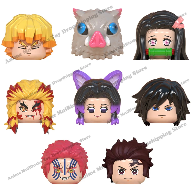 WM6116 Anime Demon Slayer Tanjirou Nezuko Rengoku Kyoujurou Kochou Mini Bricks Action toy Figures Building Blocks Kids gift
WM6116 Anime Demon Slayer Tanjirou Nezuko Rengoku Kyoujurou Kochou Mini Bricks Action toy Figures Building Blocks Kids gift