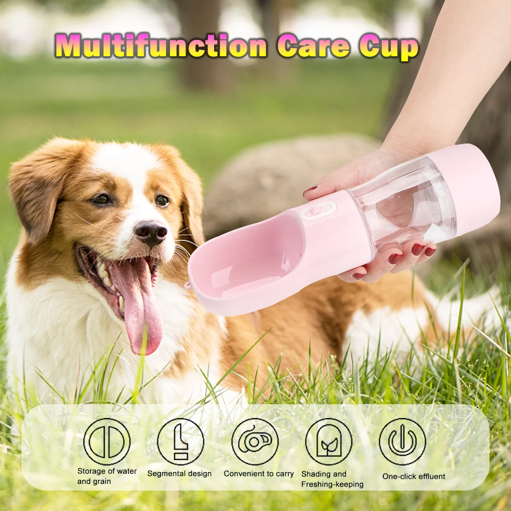 2 in 1 Pet Water Bottle Feeder Bowl Food Feeding Water Dispenser Dog Water Bottle Portable Dog and Cat Supplies Water Bowl
2 in 1 Pet Water Bottle Feeder Bowl Food Feeding Water Dispenser Dog Water Bottle Portable Dog and Cat Supplies Water Bowl