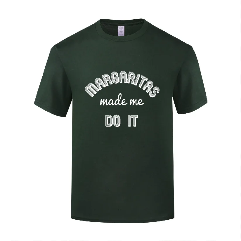 Funny Margaritas Made Me Do It Cotton T Shirt Design Men O-Neck Summer Short Sleeve Tshirts Tee Shirt
Funny Margaritas Made Me Do It Cotton T Shirt Design Men O-Neck Summer Short Sleeve Tshirts Tee Shirt