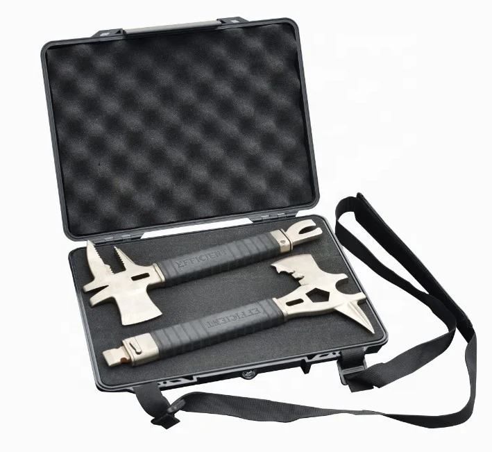 Multi-functional manual fire rescue waist axe tool with axe, hammer, cutter and nail puller
Multi-functional manual fire rescue waist axe tool with axe, hammer, cutter and nail puller