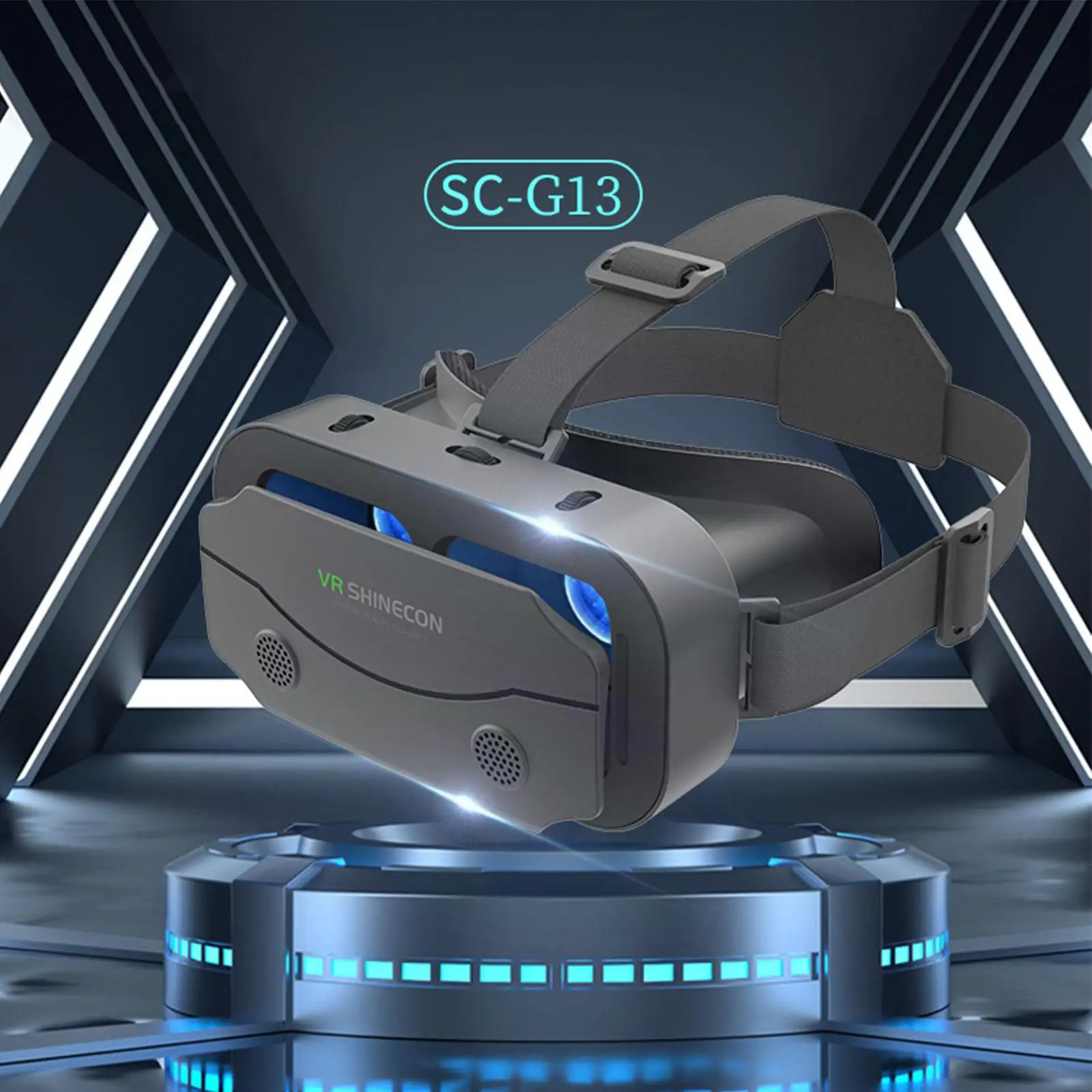 2022 3D VR гарнитура виртуальной реальности очки для смартфона универсальные мягкие