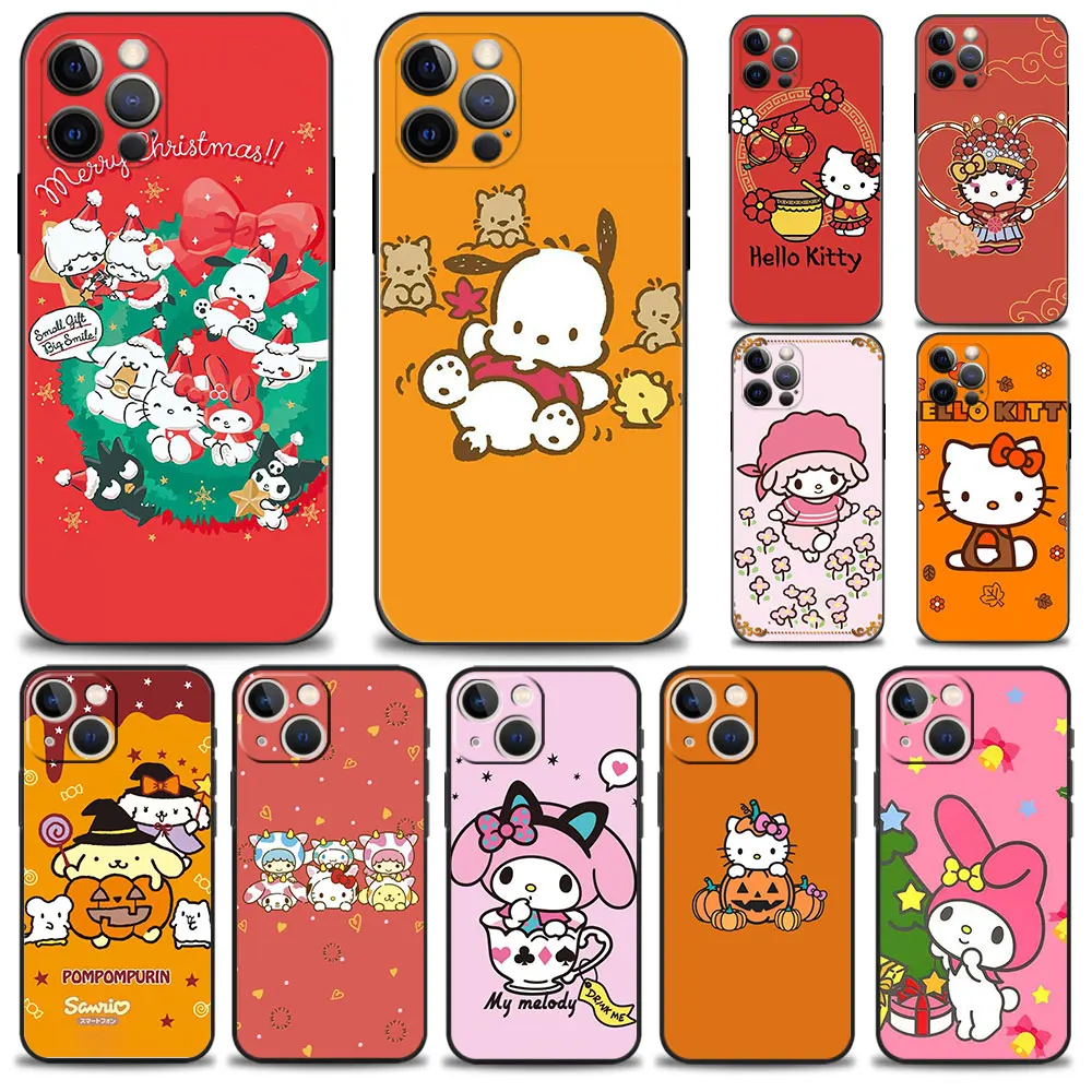Soft Silicone Cover Phone Case For iPhone 14 13 12 11 Pro Max 6 6S 7 8 Plus X XS XR 12 13 Mini Shell Kawaii Sanrio Hello Kitty
Soft Silicone Cover Phone Case For iPhone 14 13 12 11 Pro Max 6 6S 7 8 Plus X XS XR 12 13 Mini Shell Kawaii Sanrio Hello Kitty