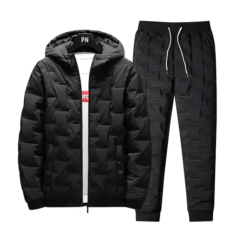 Winter Men Parka Set Outwear Overcoat+Cotton Pants Suit 2022 Casual Warm 2 Pcs Parkas Sets Slim Fit Tracksuit Mens Clothing
Winter Men Parka Set Outwear Overcoat+Cotton Pants Suit 2022 Casual Warm 2 Pcs Parkas Sets Slim Fit Tracksuit Mens Clothing