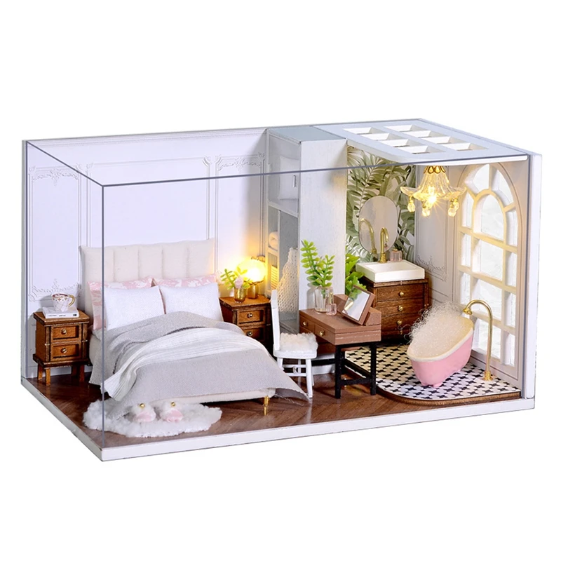 1:32 Miniature Landscape DIY Hut Dollhouse Handmade Lazy Daily Wooden Assembled Dollhouse Gifts
1:32 Miniature Landscape DIY Hut Dollhouse Handmade Lazy Daily Wooden Assembled Dollhouse Gifts