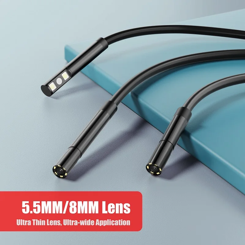 2.4'' IPS Screen Industrial Endoscope Camera HD1080P 50 Meter Pipe Sewer Inspection Borescope IP68 Waterproof LED
2.4'' IPS Screen Industrial Endoscope Camera HD1080P 50 Meter Pipe Sewer Inspection Borescope IP68 Waterproof LED