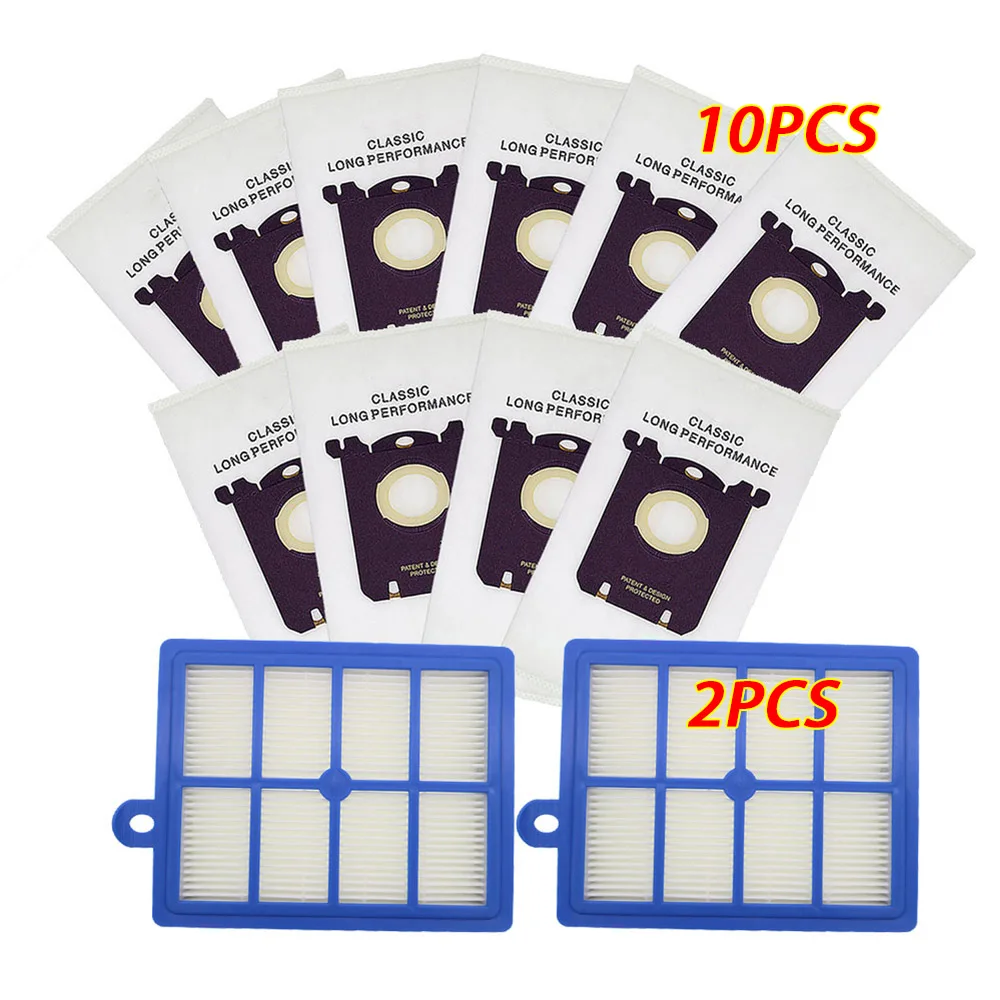 10PCS Vacuum Cleaner Dust Bags for s-bag and 2PCS H12 Hepa filter for Philips Electrolux Cleaner
10PCS Vacuum Cleaner Dust Bags for s-bag and 2PCS H12 Hepa filter for Philips Electrolux Cleaner