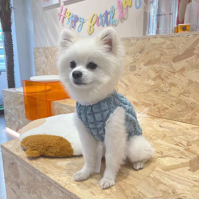 Summer New Puff Decorative Tank Top Vest Pet Clothes Little Dog Teddy Bears Pomeranian Small Puppy Clothes Lovely Pet Clothing
Summer New Puff Decorative Tank Top Vest Pet Clothes Little Dog Teddy Bears Pomeranian Small Puppy Clothes Lovely Pet Clothing