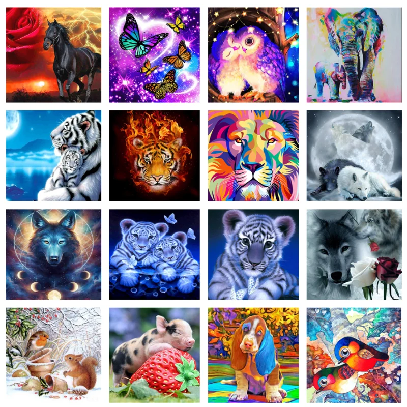 DIY 14CT Embroidery Cross Stitch Kits Needlework Craft Set unPrinted Canvas Cotton Thread Home Dropshipping Tigers new
DIY 14CT Embroidery Cross Stitch Kits Needlework Craft Set unPrinted Canvas Cotton Thread Home Dropshipping Tigers new