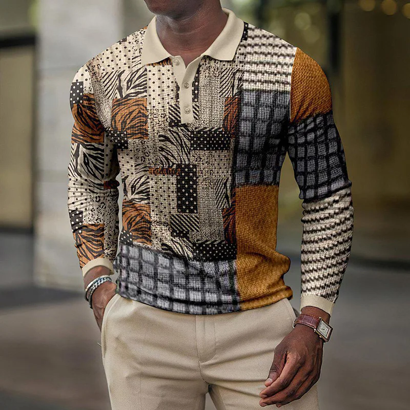 Long Sleeve Fshion Contrast Color 3D Print Round Neck Men's Top Casual Polo Shirt Warm Sweaters Wool Knitted Cashmere Pullover
Long Sleeve Fshion Contrast Color 3D Print Round Neck Men's Top Casual Polo Shirt Warm Sweaters Wool Knitted Cashmere Pullover
