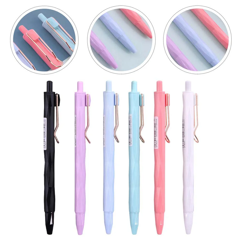 6Pcs 0. 5 Retractable Ink Pens Sign in Pen Creative Pens Writing Pens Party Favor Rewards for Kids Students
6Pcs 0. 5 Retractable Ink Pens Sign in Pen Creative Pens Writing Pens Party Favor Rewards for Kids Students