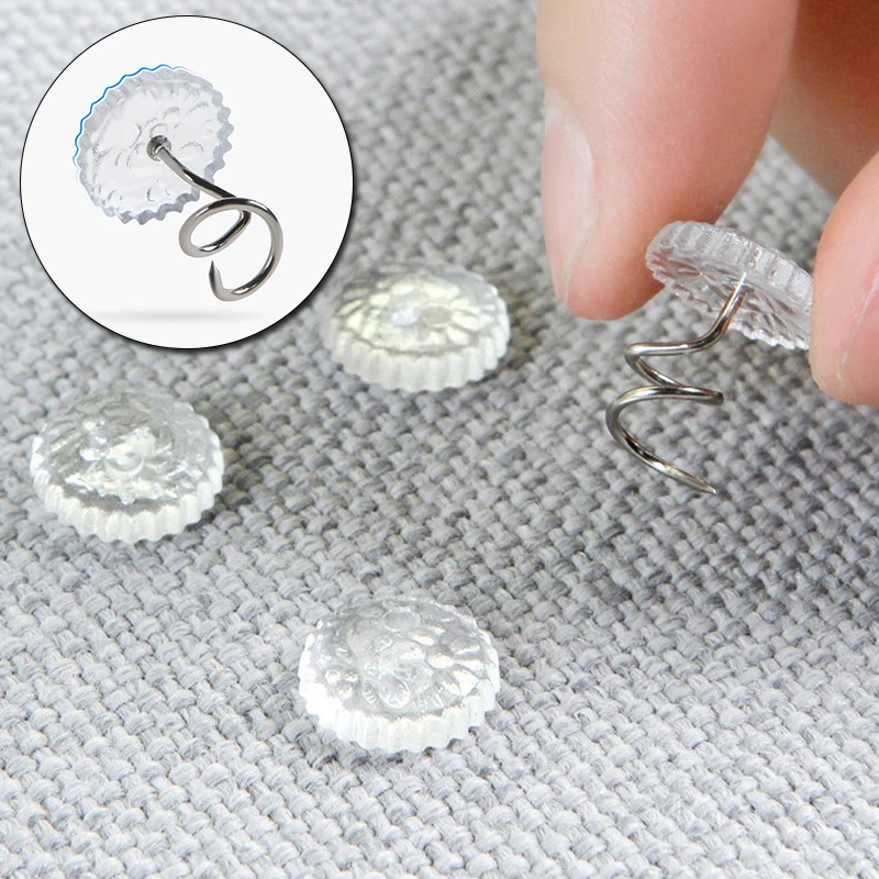 20PCS Bed Sheet Clip Fixer Transparent Twist Nail Sofa Cushion Blankets Cover Grippers Holder Fixing Slip-Resistant For Home Use
20PCS Bed Sheet Clip Fixer Transparent Twist Nail Sofa Cushion Blankets Cover Grippers Holder Fixing Slip-Resistant For Home Use