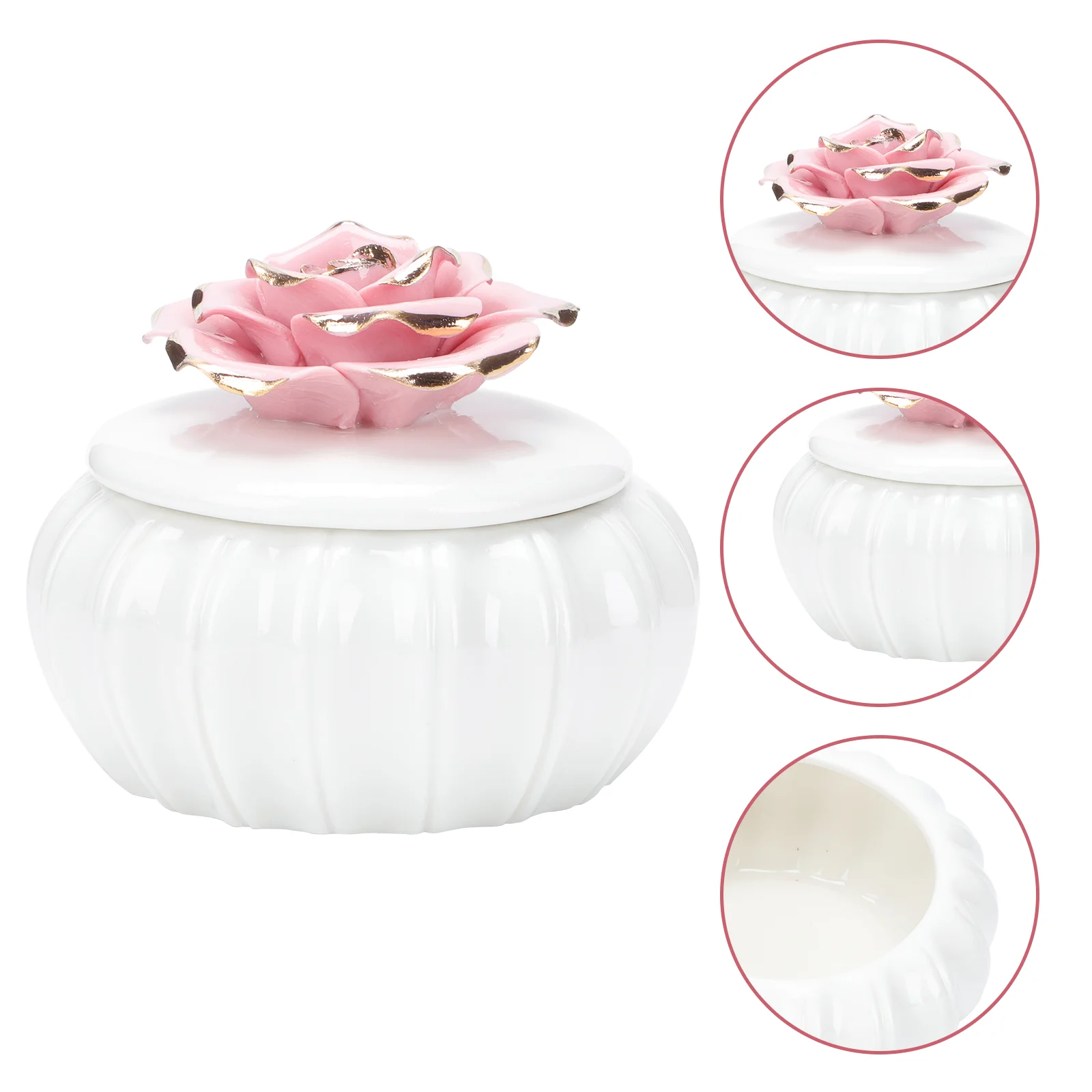 Ceramic Storage Jar Jewelry Box Trinket Organizer Container Can Decorative Case Treat Holder Plate Containers Vintage Lid Home
Ceramic Storage Jar Jewelry Box Trinket Organizer Container Can Decorative Case Treat Holder Plate Containers Vintage Lid Home
