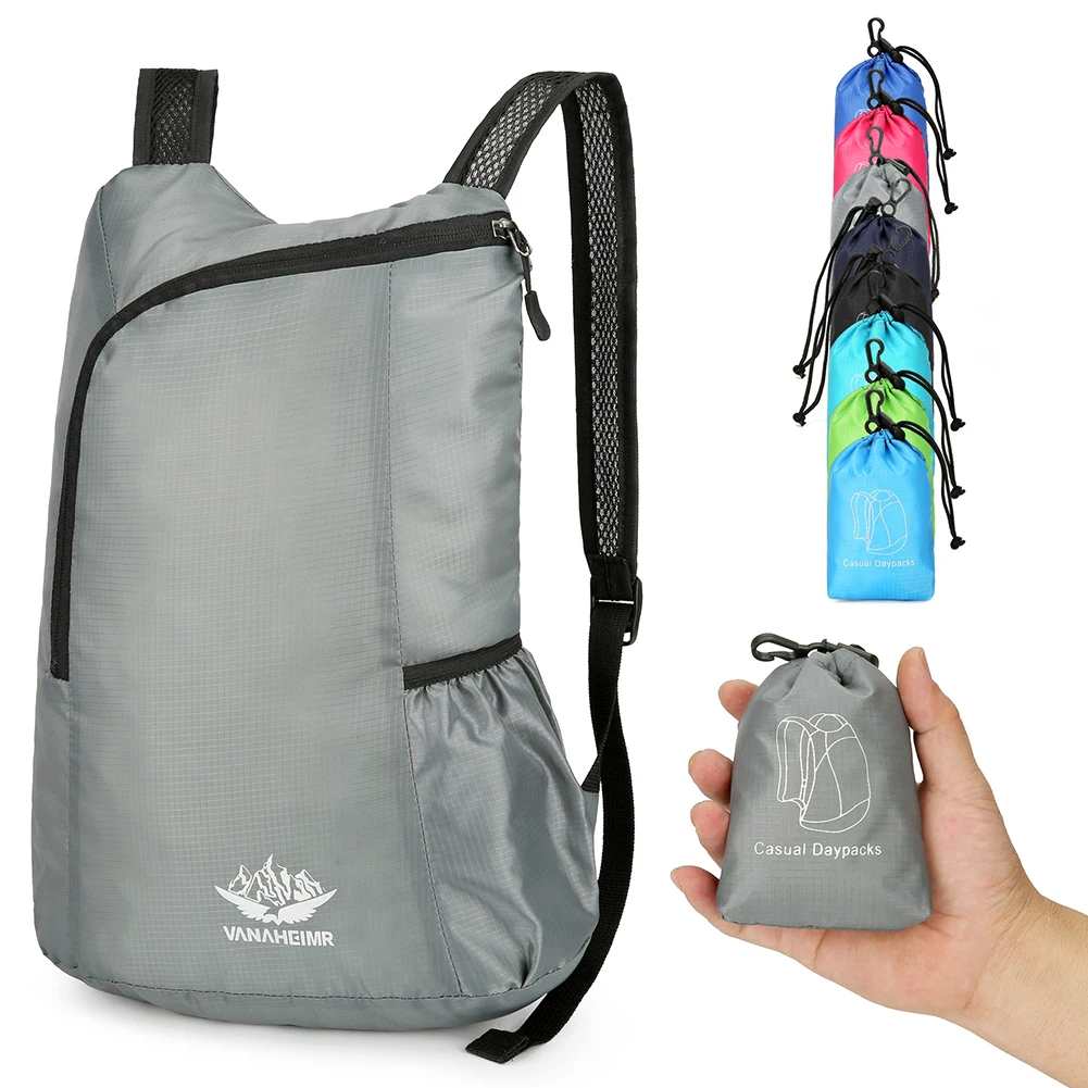 Outdoor Hiking Bag 20L Lightweight Portable Backpack Waterproof Folding Ultralight Pack for Women Men Travelling Sports Daypack
Outdoor Hiking Bag 20L Lightweight Portable Backpack Waterproof Folding Ultralight Pack for Women Men Travelling Sports Daypack
