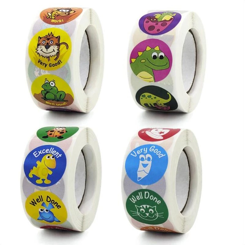 100-500pcs Magic Dinosaur Praise Labels Sealing Paper Thank You Sticker Stickers Stationery Supply Decoration Child Scrapbooking
100-500pcs Magic Dinosaur Praise Labels Sealing Paper Thank You Sticker Stickers Stationery Supply Decoration Child Scrapbooking
