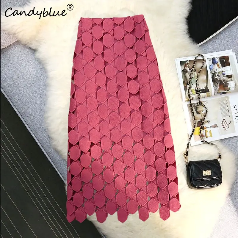 Women Half Skirt 2023 Summer New Round Dot Design Sense High Waist Hollow Out Tassel Small Midlength Skirt Trend Female Bottoms
Women Half Skirt 2023 Summer New Round Dot Design Sense High Waist Hollow Out Tassel Small Midlength Skirt Trend Female Bottoms