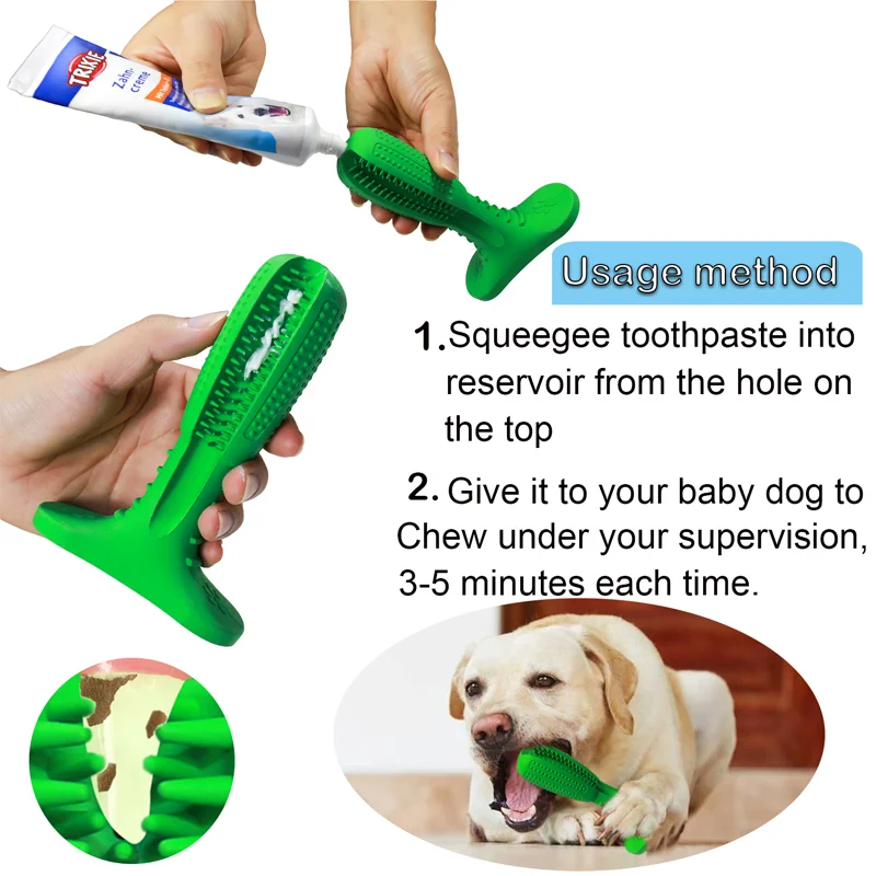 Dog Toys Interactive Rubber Pet Toys Chew Bite Cleaning Dog Tooth Brush for Small Puppy Large Dog Accessories Supply
Dog Toys Interactive Rubber Pet Toys Chew Bite Cleaning Dog Tooth Brush for Small Puppy Large Dog Accessories Supply