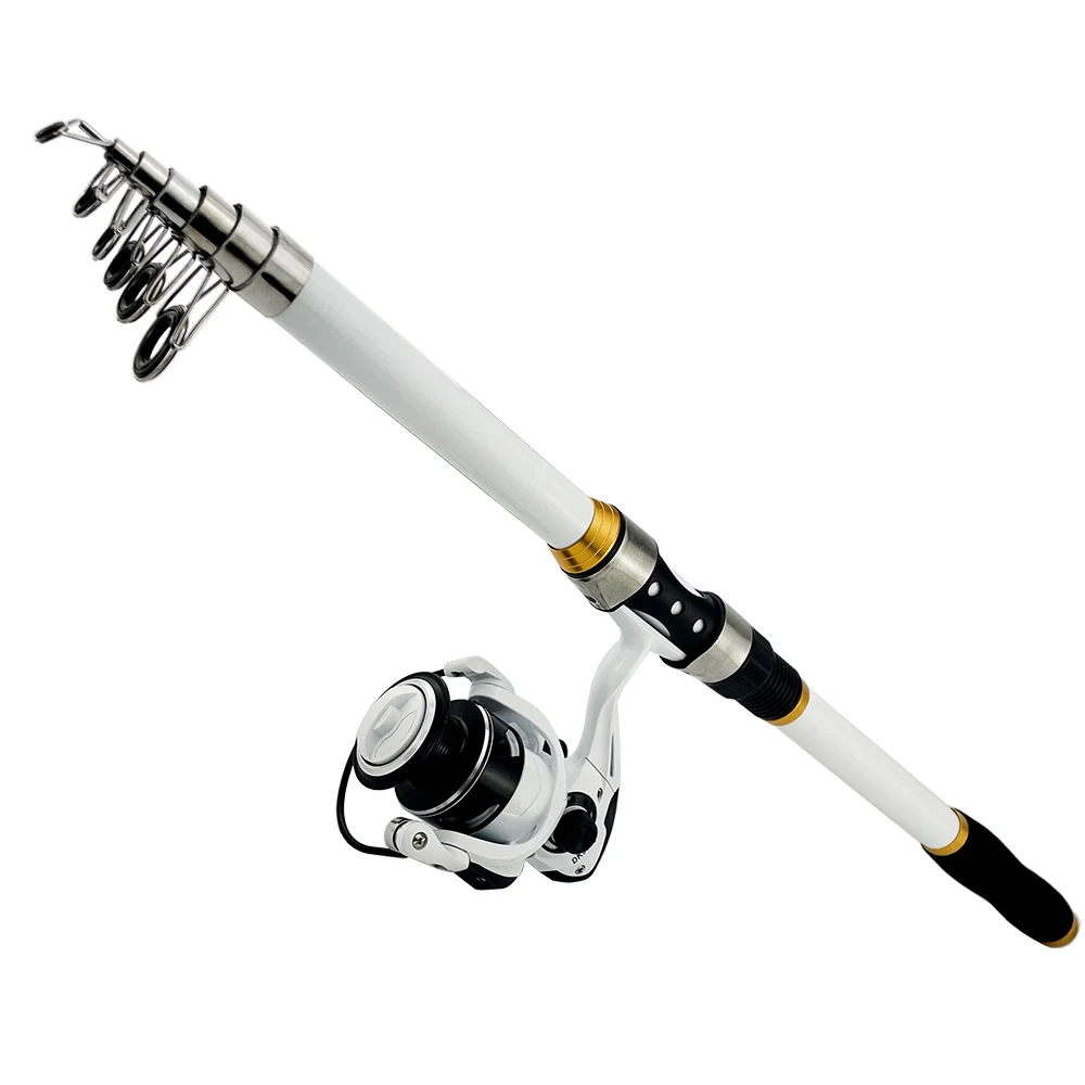 2.1m-3.6m Spinning Rod and Reel Combo with Carbon Fiber Construction Ideal for Trout Telescopic Fishing Pole Lure Fishing Tackle
2.1m-3.6m Spinning Rod and Reel Combo with Carbon Fiber Construction Ideal for Trout Telescopic Fishing Pole Lure Fishing Tackle