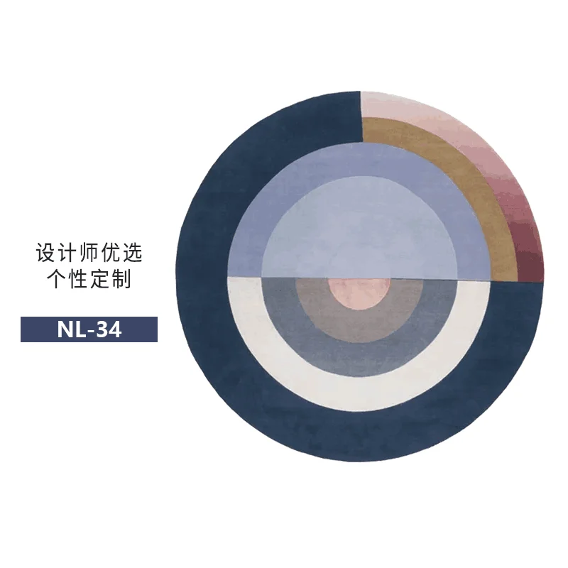 Мягкий круглый ковёр для дома
Мягкий круглый ковёр для дома